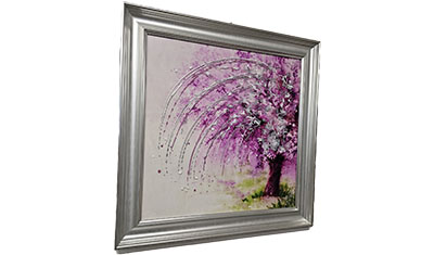 Framed Liquid Art 86x86cm